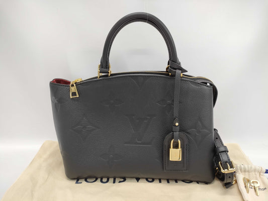 LOUIS VUITTON Monogram Empreinte Grand Palais PM M58916/RFID Handbag