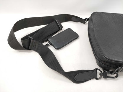 LOUIS VUITTON Monogram Shadow Trio Messenger M46602/RFID Shoulder Bag