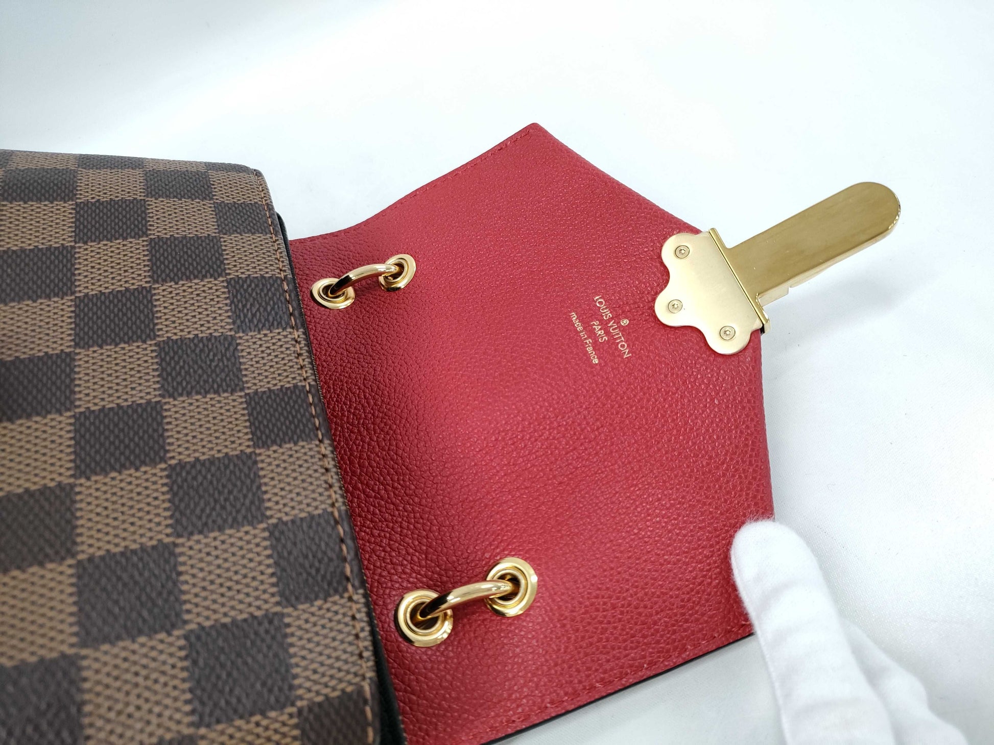 LOUIS VUITTON Damier Crampton Shoulder Bag N40104/SR4188
