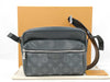 LOUIS VUITTON Monogram Eclipse Outdoor Messenger PM M30233 RFID Shoulder Bag