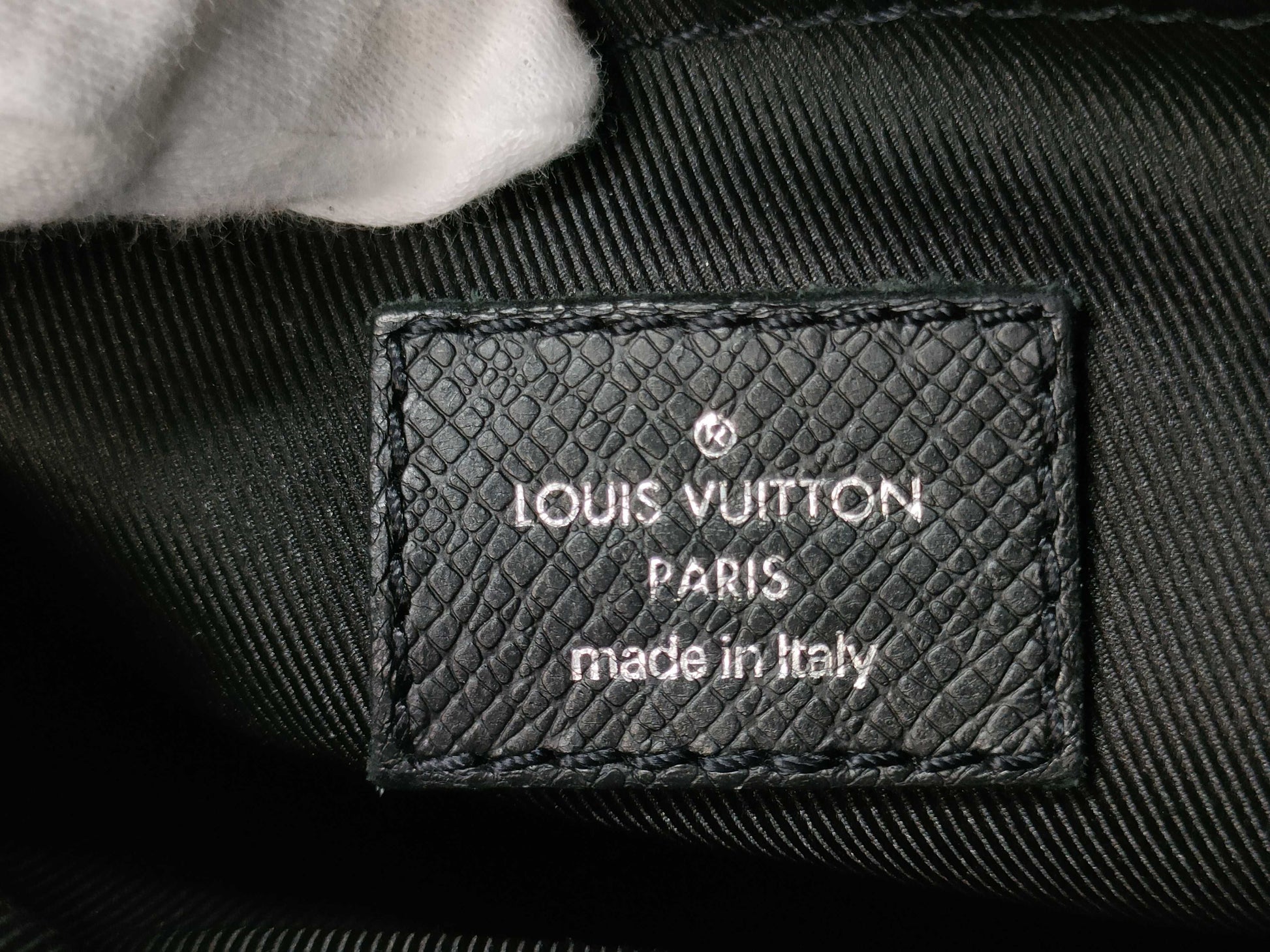 LOUIS VUITTON Monogram Eclipse Outdoor Messenger PM M30233 RFID Shoulder Bag