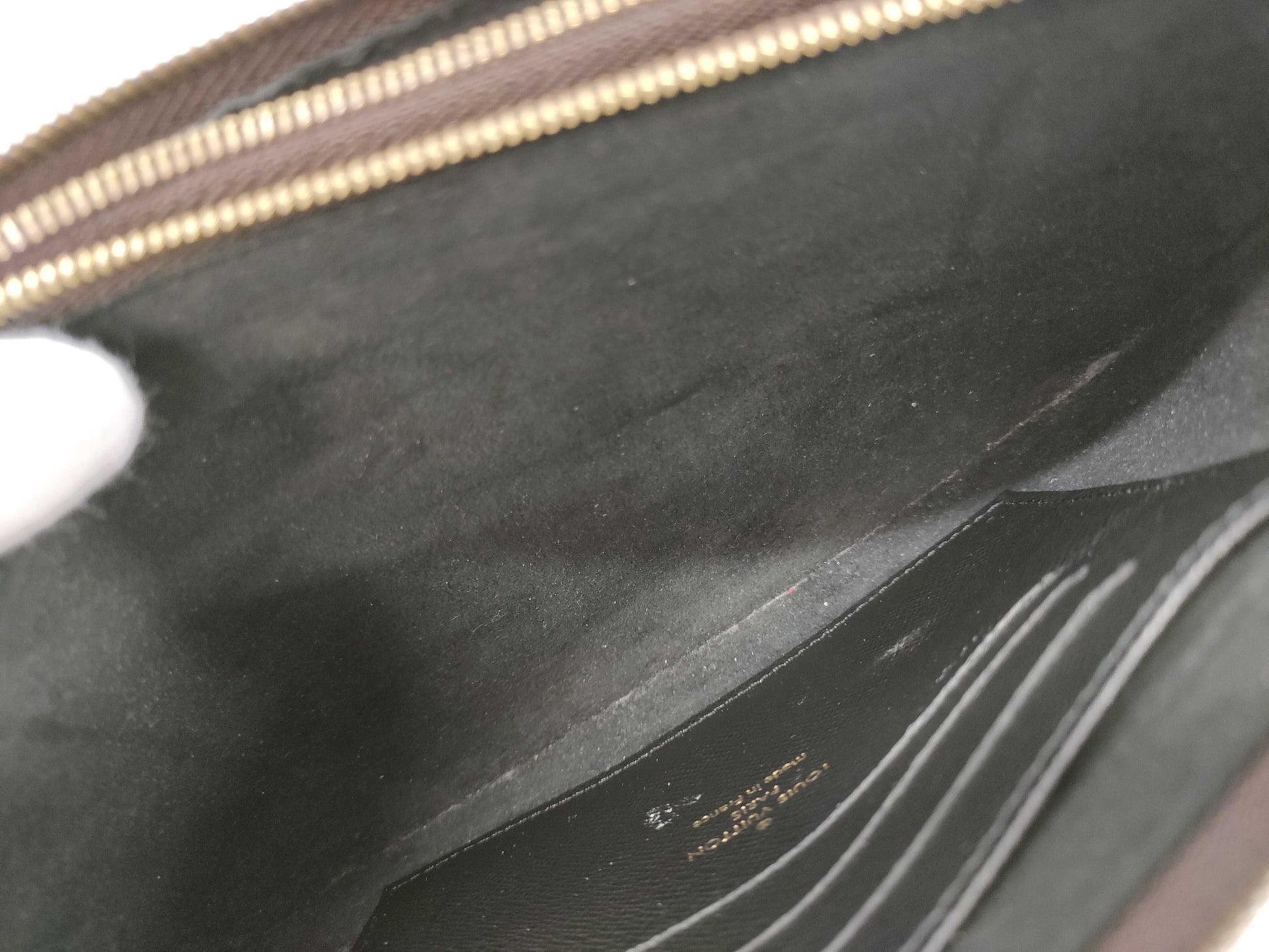 LOUIS VUITTON Monogram Giant Reverse Double Zip Pochette M69203/RFID Pouch