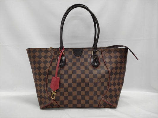 LOUIS VUITTON Damier Kaissa Tote MM N41548/FL0176 Handbag