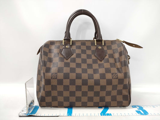 LOUIS VUITTON Damier Speedy 25 Boston Bag N41532/SP0046
