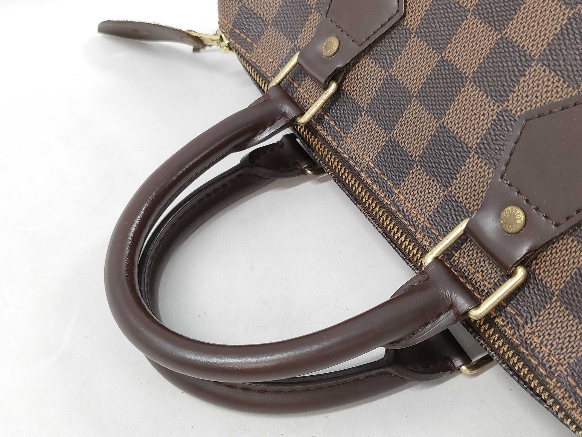 LOUIS VUITTON Damier Speedy 25 Boston Bag N41532/SP0046