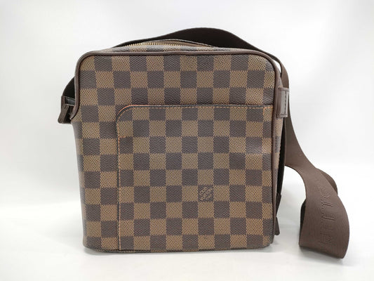 LOUIS VUITTON Damier Olaf PM N41442 MI1014 Shoulder Bag