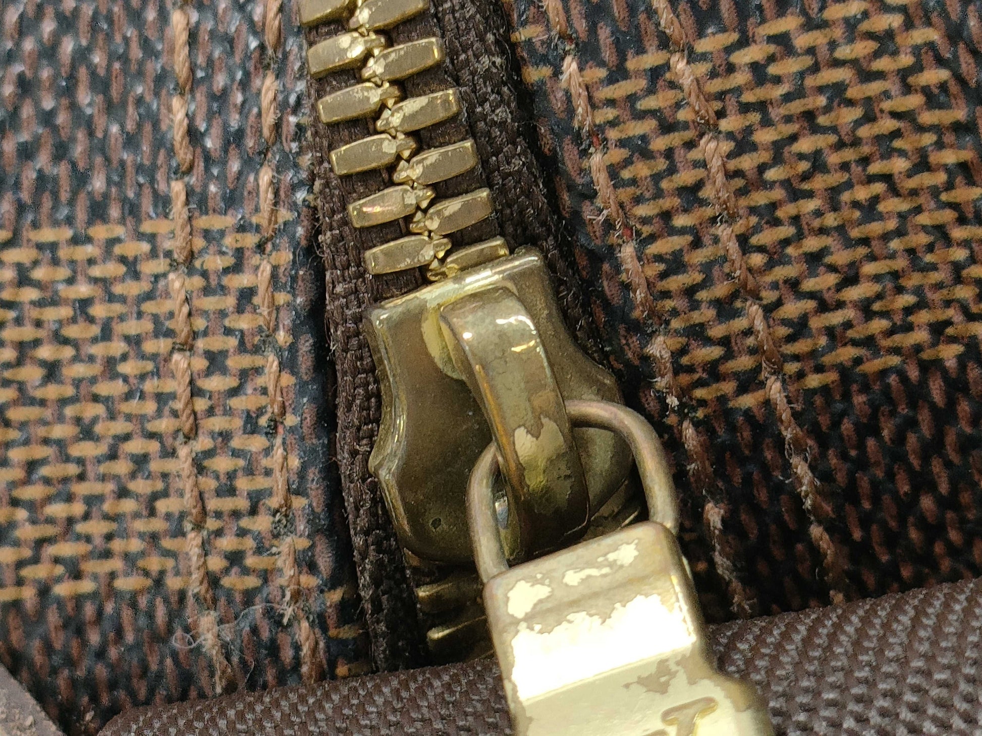 LOUIS VUITTON Damier Olaf PM N41442 MI1014 Shoulder Bag