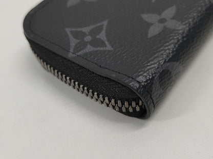 LOUIS VUITTON Monogram Eclipse Porte Monnaie Jour M63536/RFID Coin Case