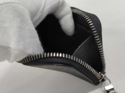 LOUIS VUITTON Monogram Eclipse Porte Monnaie Jour M63536/RFID Coin Case