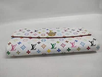 LOUIS VUITTON Monogram Multicolore Sarah Portefeuille M93744/TH1029 Wallet