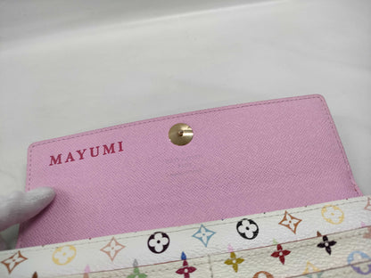 LOUIS VUITTON Monogram Multicolore Sarah Portefeuille M93744/TH1029 Wallet