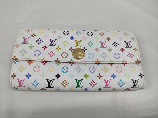 LOUIS VUITTON Monogram Multicolore Sarah Portefeuille M93744/TH1029 Wallet