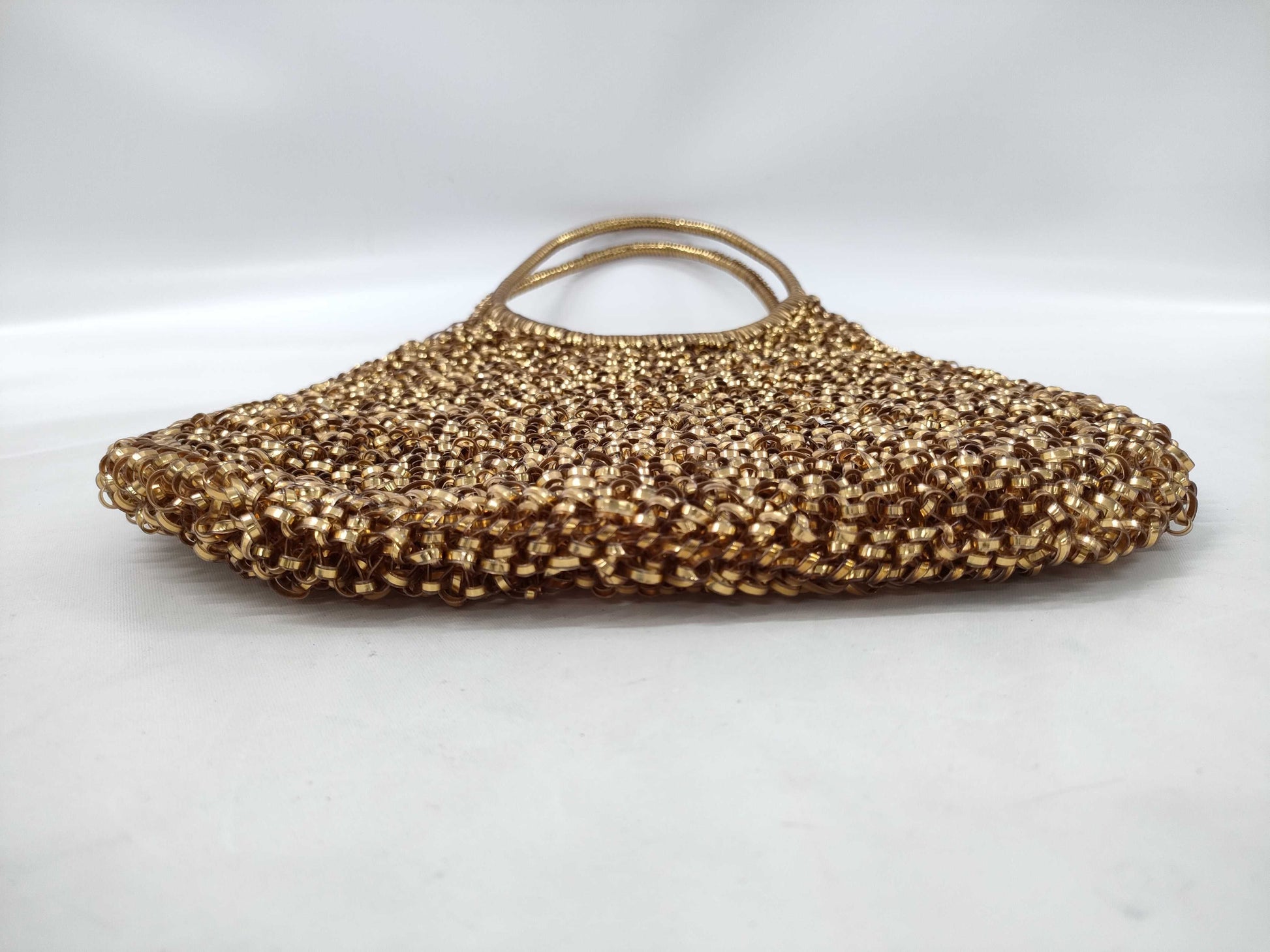 ANTEPRIMA Wire Bag Handbag Gold Handbag