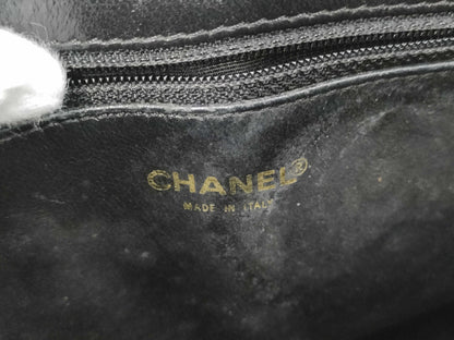 CHANEL Caviar Reissue Tote Bag, Black, 7873414