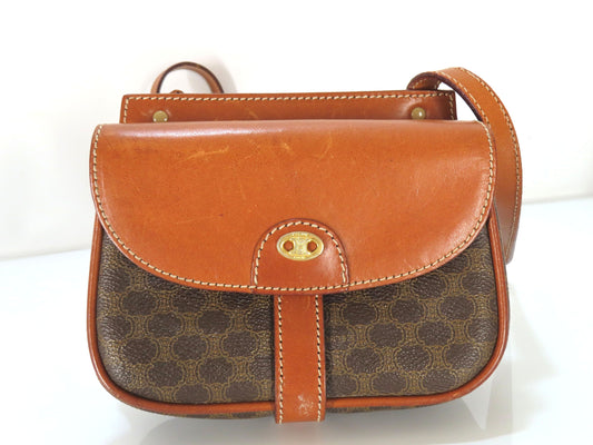 CELINE Macadam Shoulder Bag