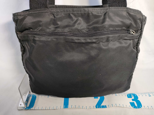 PRADA Nylon Prada Nylon Tote Bag Black W27