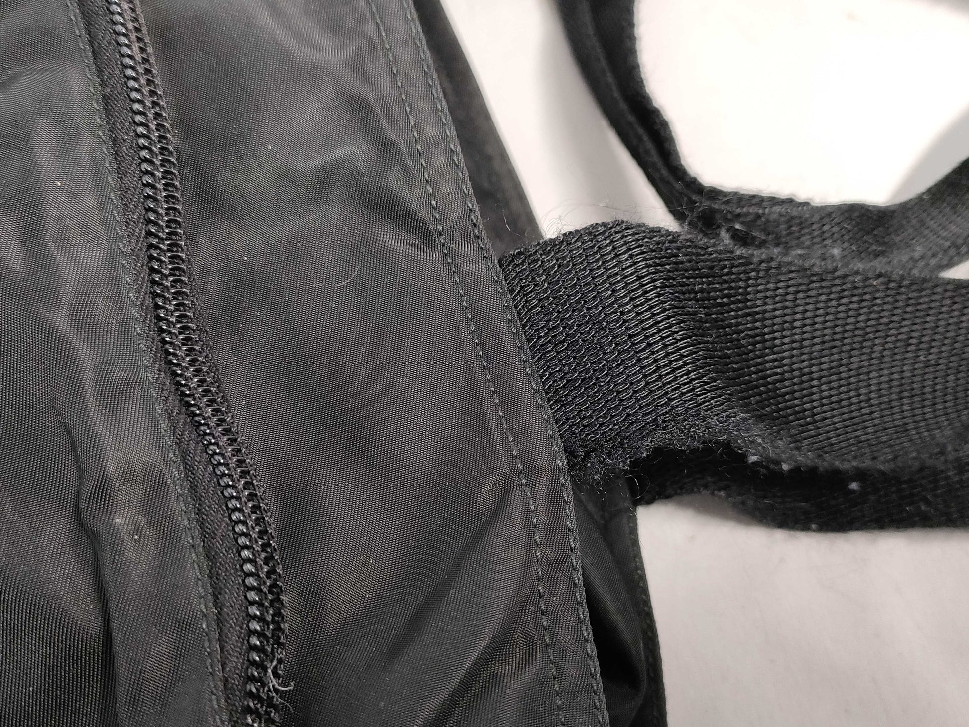 PRADA Nylon Prada Nylon Tote Bag Black W27