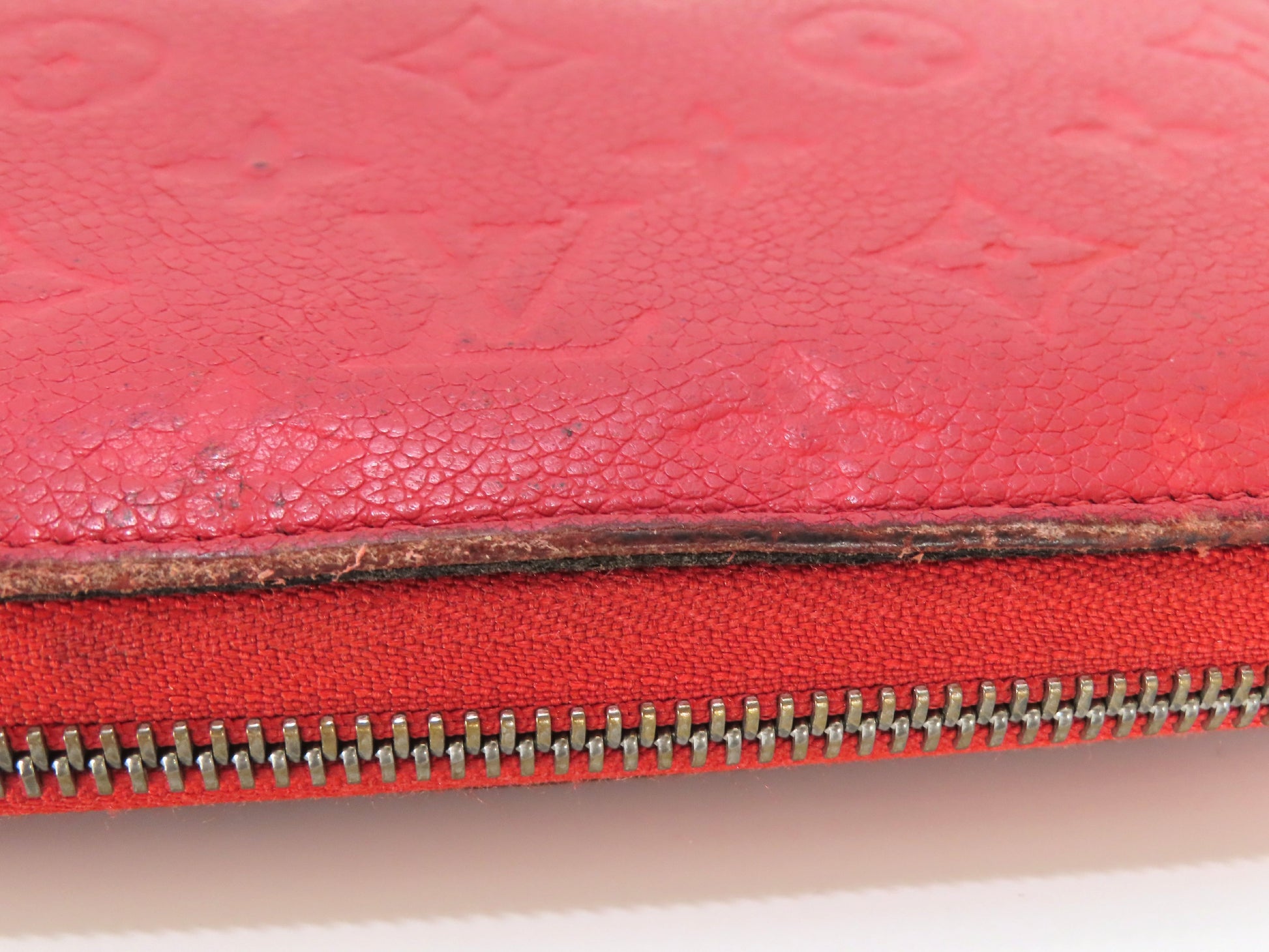 LOUIS VUITTON Monogram Empreinte Zippy Wallet SP1135 Wallet