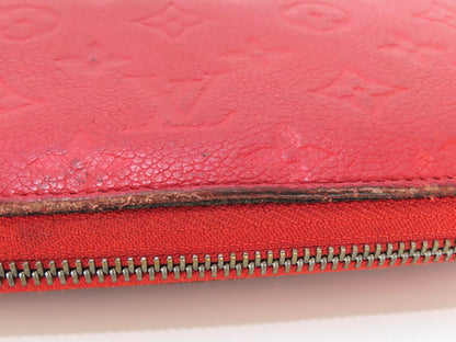 LOUIS VUITTON Monogram Empreinte Zippy Wallet SP1135 Wallet