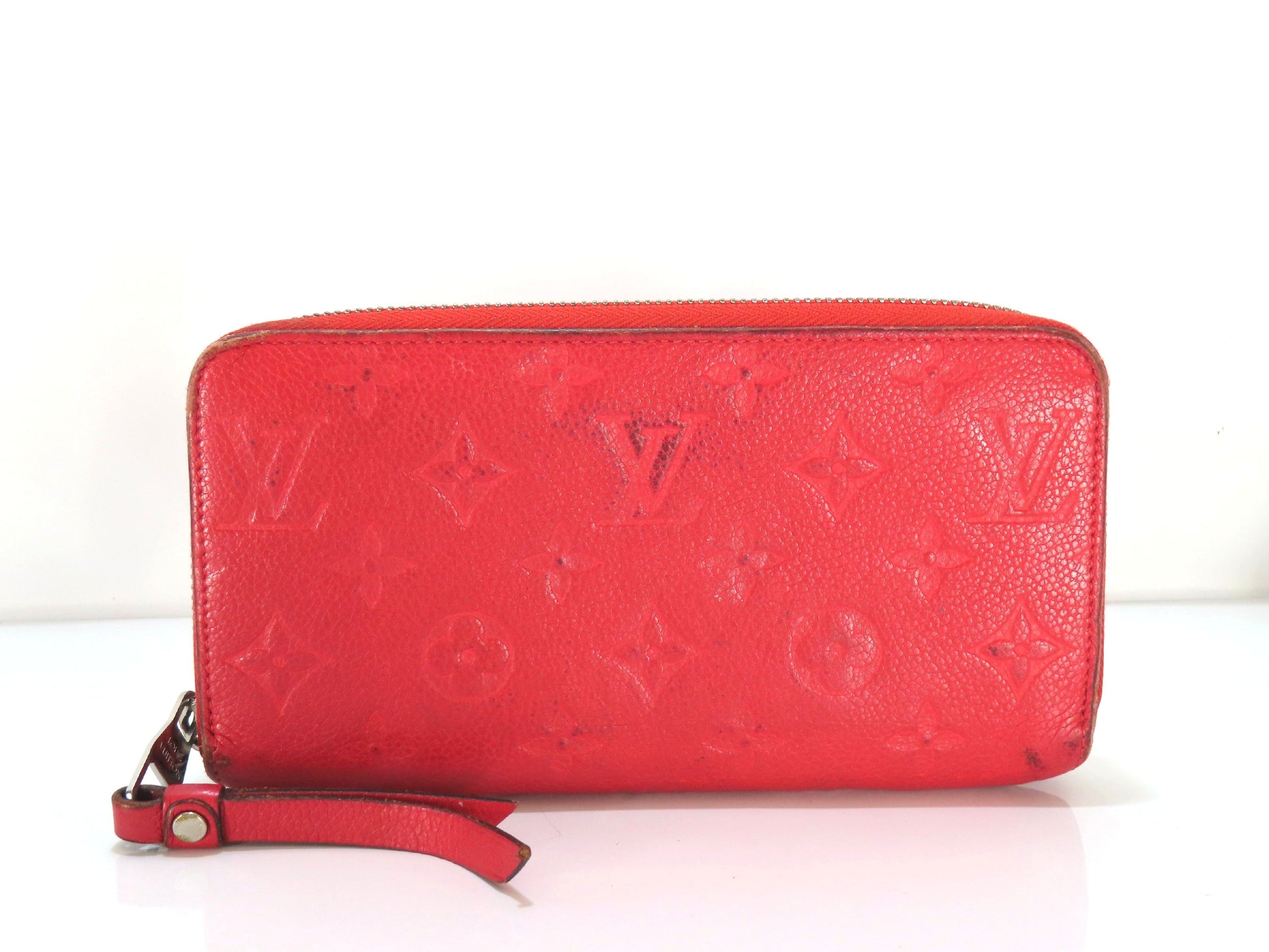 LOUIS VUITTON Monogram Empreinte Zippy Wallet SP1135 Wallet