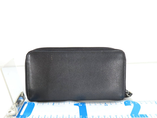 PRADA Prada Round Zip Long Wallet