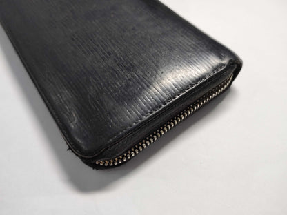 LOUIS VUITTON Epi Zippy Wallet Noir CA2183 Wallet