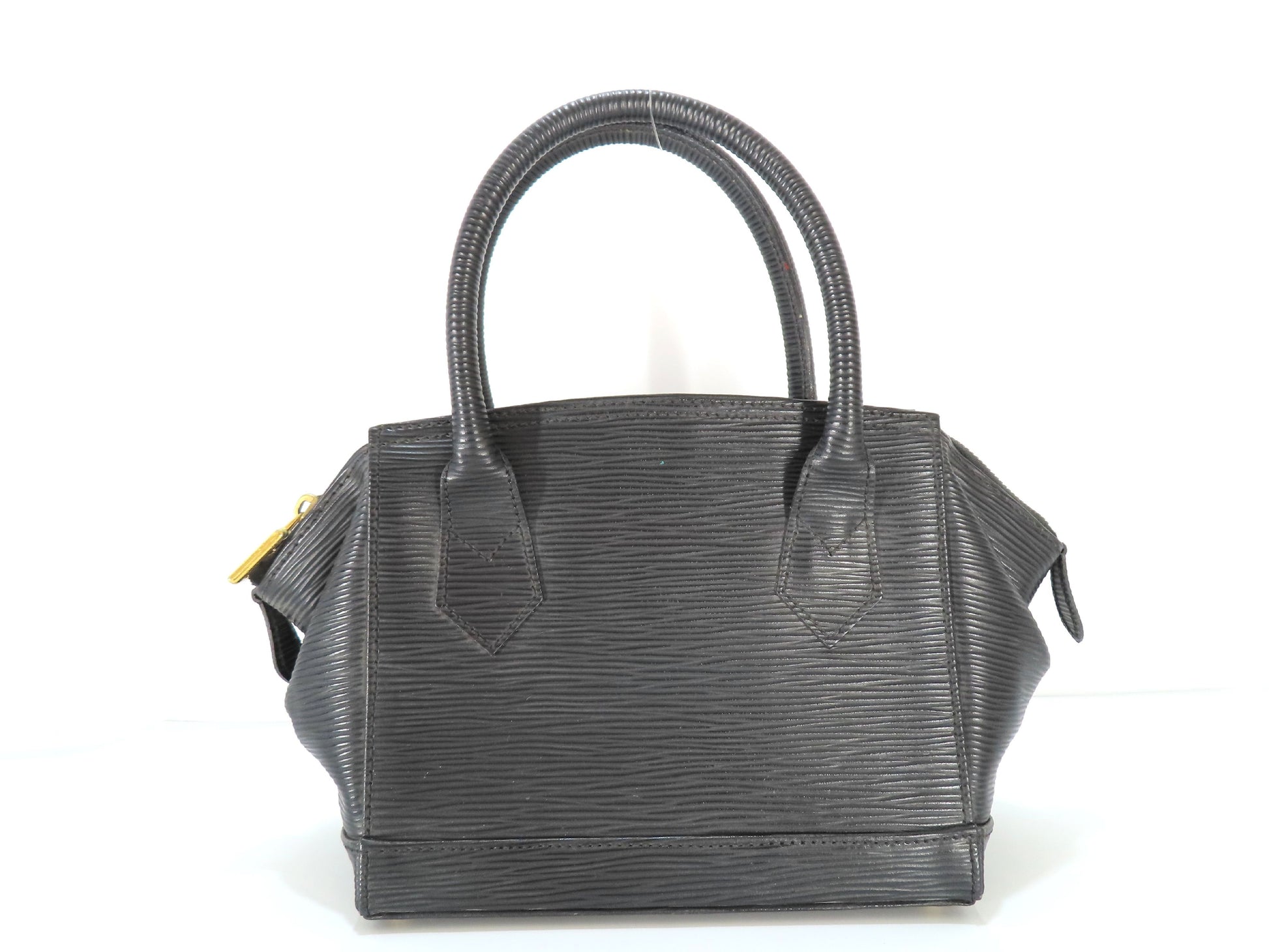 FENDI Leather Handbag Black W20