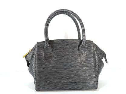 FENDI Leather Handbag Black W20
