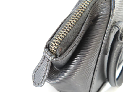 FENDI Leather Handbag Black W20