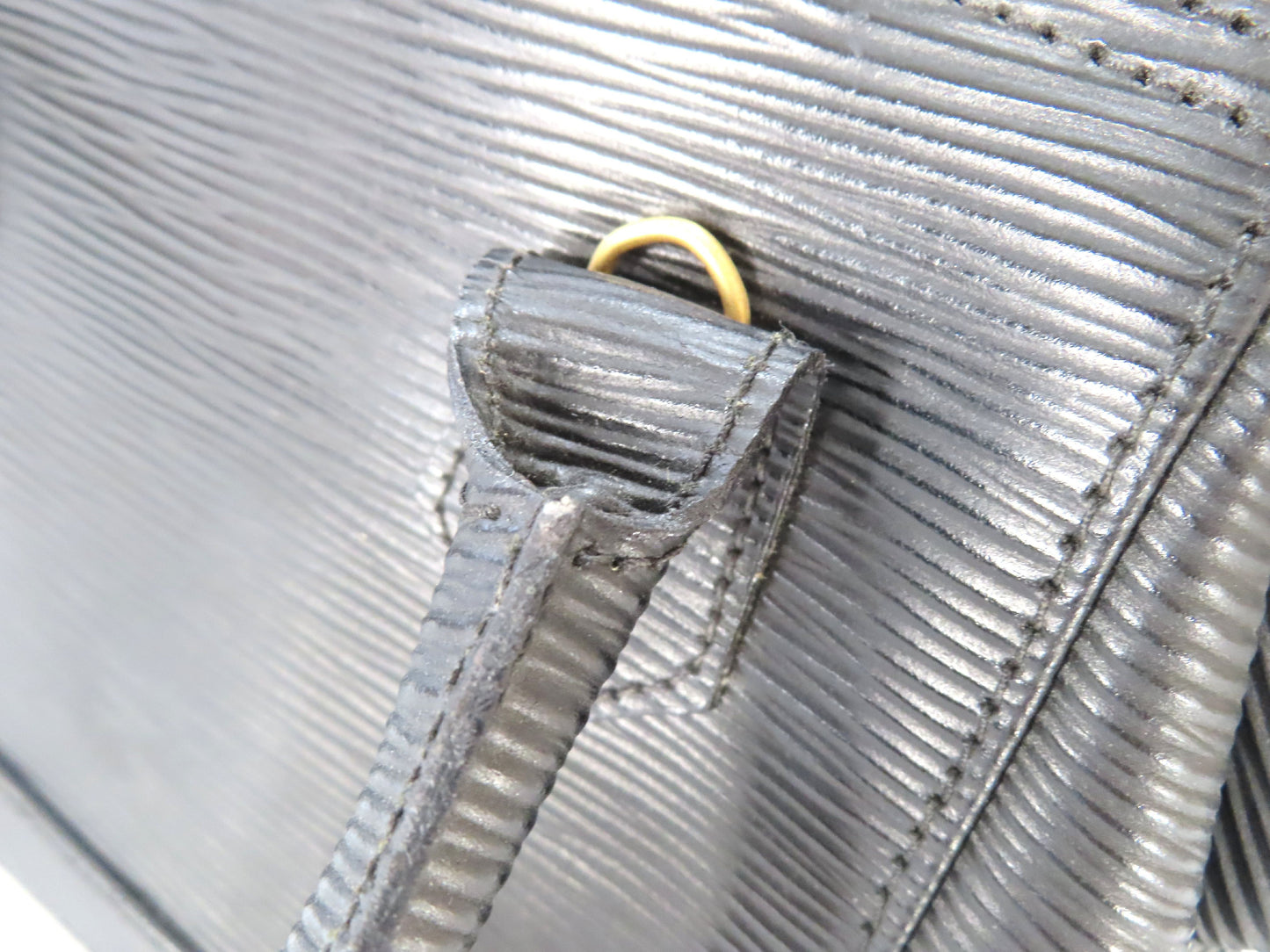 FENDI Leather Handbag Black W20