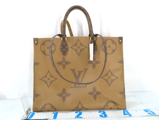 LOUIS VUITTON Reverse On-the-Go GM FL5119 Tote Bag