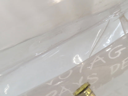 HERMES Vinyl Kelly Bag