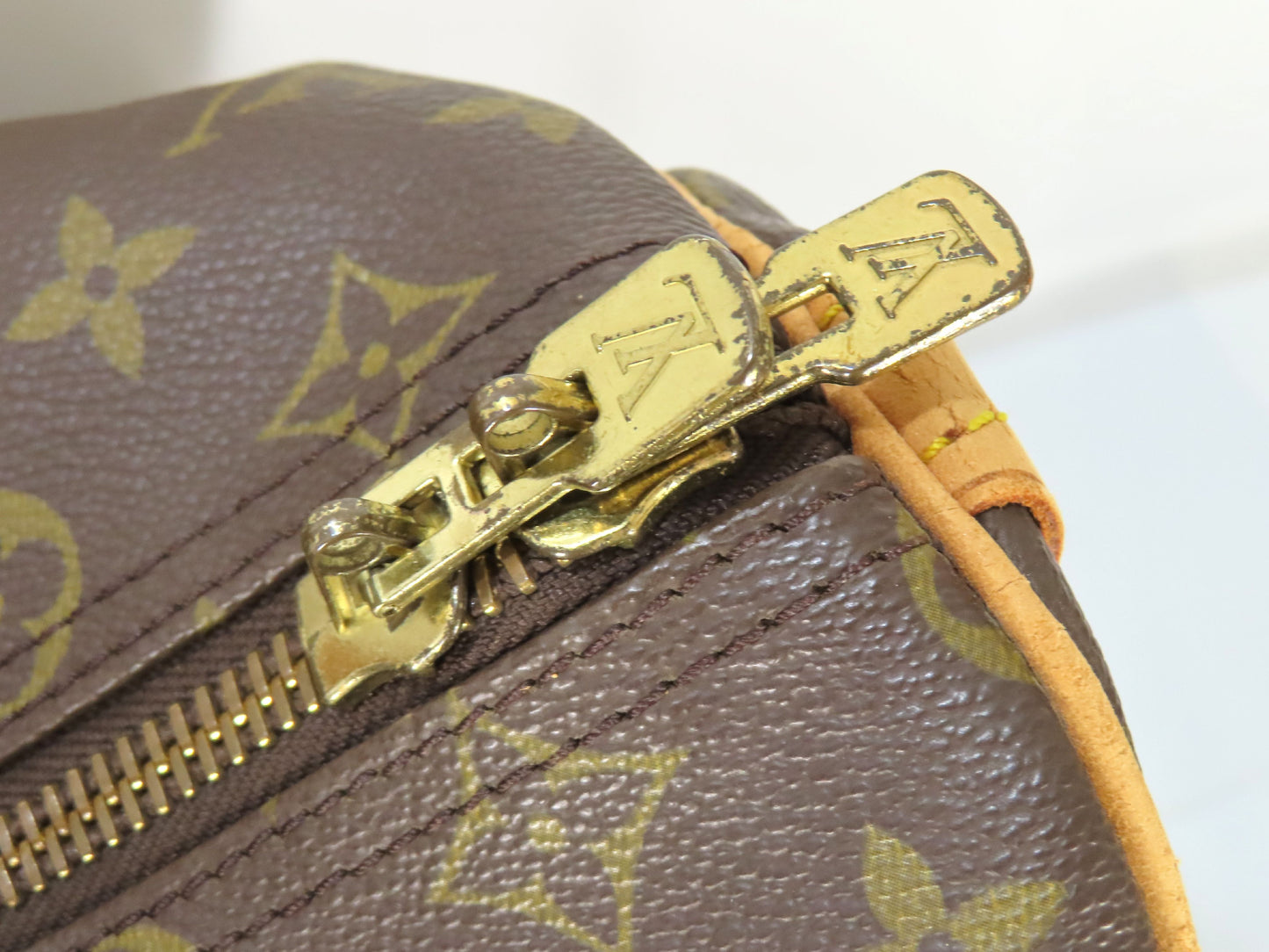 LOUIS VUITTON Monogram Keepall 45 VI984 Boston Bag