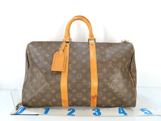 LOUIS VUITTON Monogram Keepall 45 VI984 Boston Bag