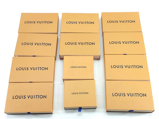 12 Empty Louis Vuitton Wallet Boxes 