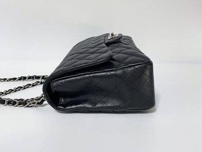 CHANEL Deca Matelasse 30 Lambskin Silver Hardware Seal Shoulder Bag