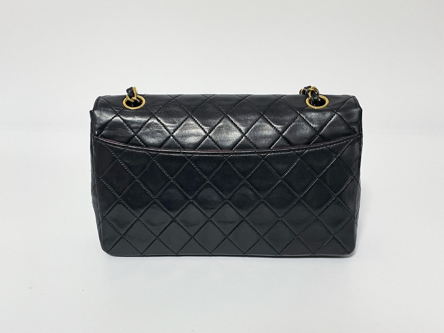 CHANEL Matelasse Lambskin Shoulder Bag with Seal