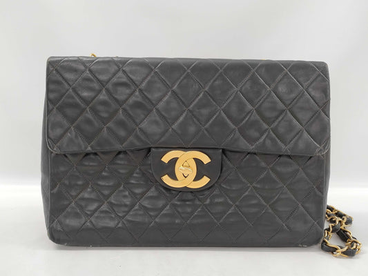 CHANEL Deca Matelasse Shoulder Bag, Black, No. 2