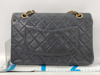CHANEL Shoulder Bag W Flap Black No. 2 Shoulder Bag