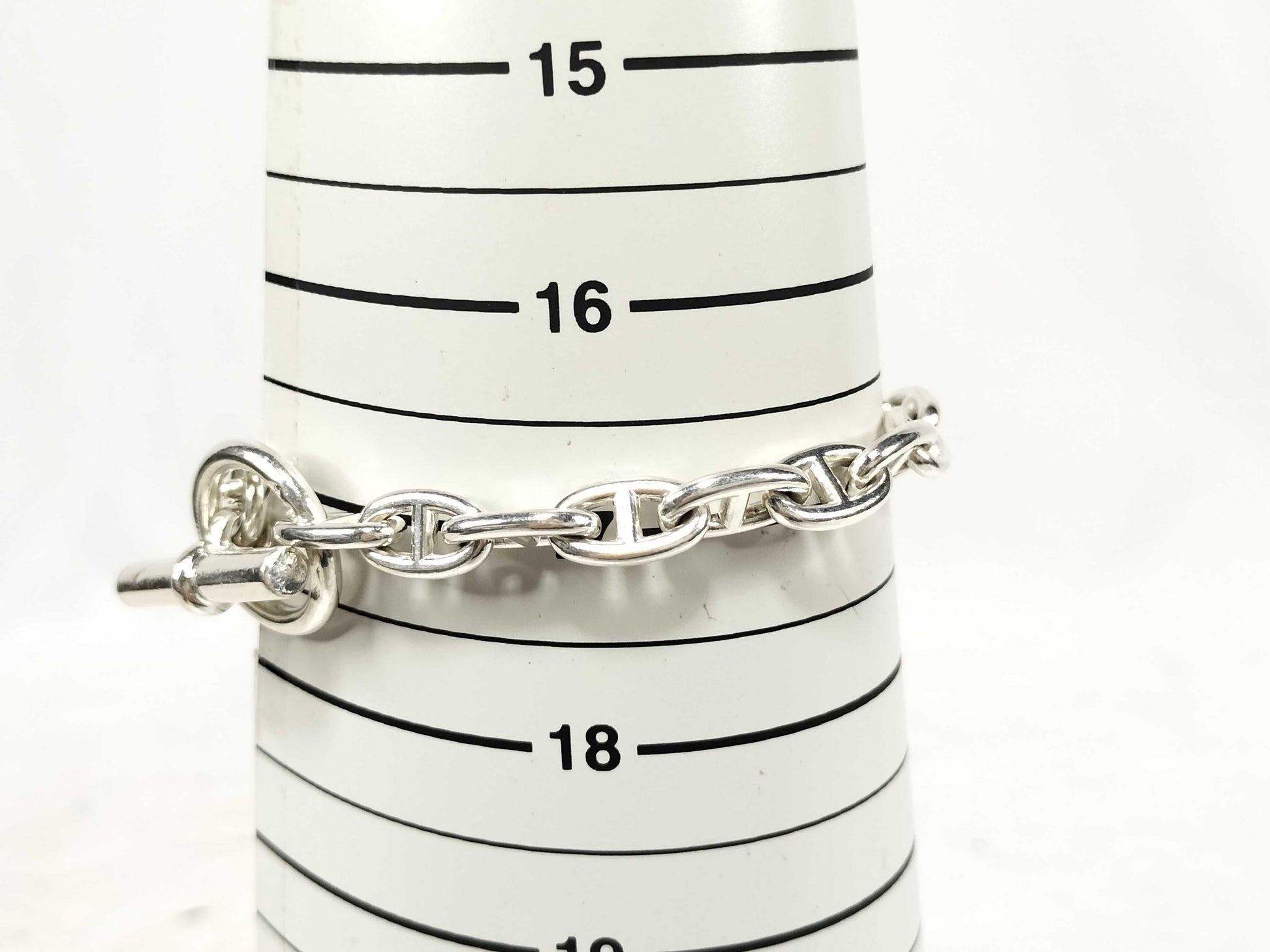 HERMES Margiela-era Chaine d'Ancre PM 18-link bracelet in 925.