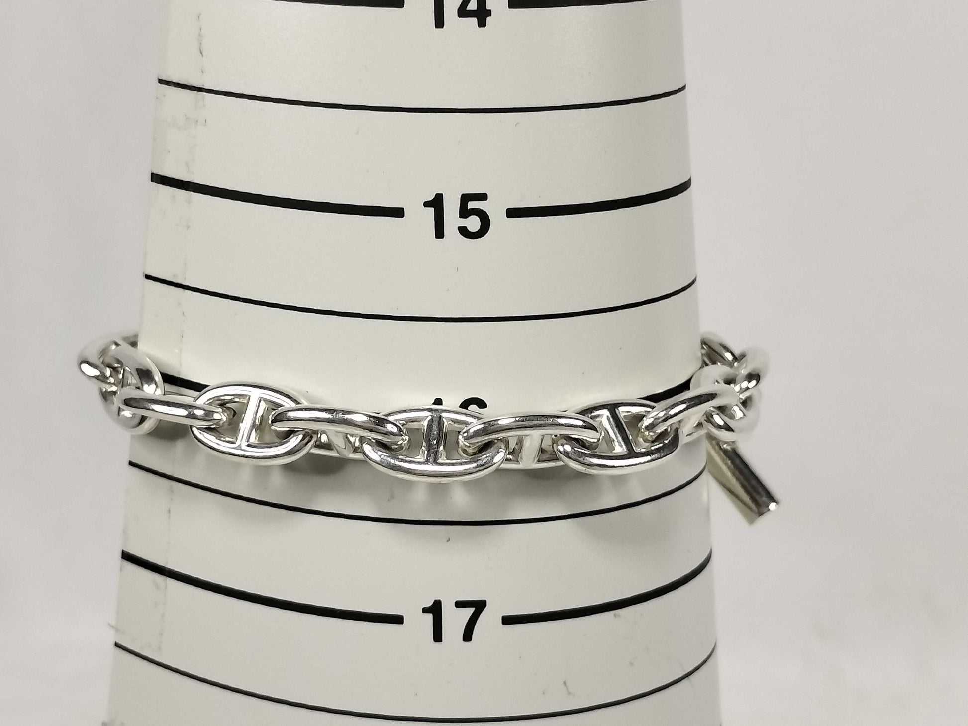 HERMES Margiela-era Chaine d'Ancre PM 18-link bracelet in 925.