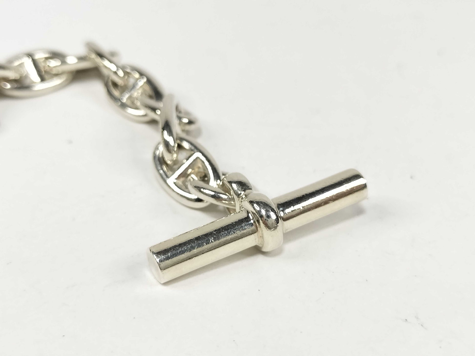 HERMES Margiela-era Chaine d'Ancre PM 18-link bracelet in 925.