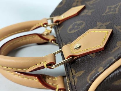 LOUIS VUITTON RFID verification failed. TN2255 Monogram Louis Vuitton M81085 Nano Speedy Monogram Handbag.