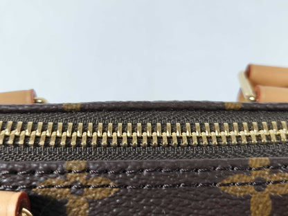 LOUIS VUITTON RFID verification failed. TN2255 Monogram Louis Vuitton M81085 Nano Speedy Monogram Handbag.