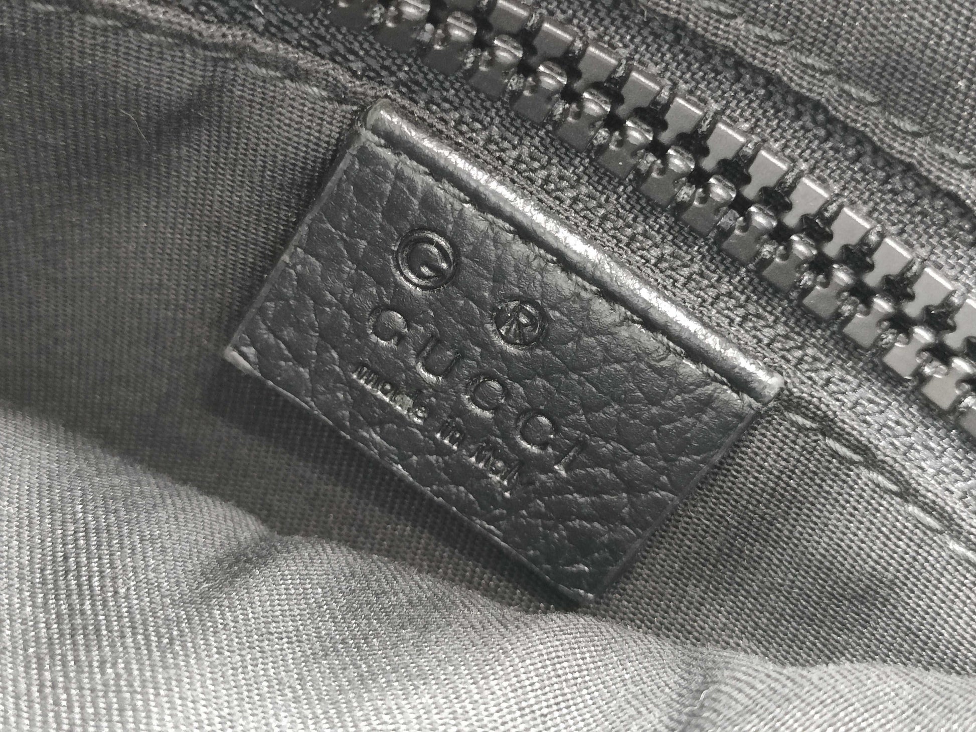 GUCCI GG Nylon/Leather Shoulder Bag 449183