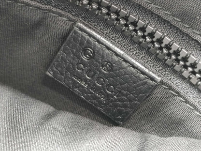 GUCCI GG Nylon/Leather Shoulder Bag 449183