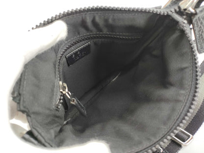 GUCCI GG Nylon/Leather Shoulder Bag 449183