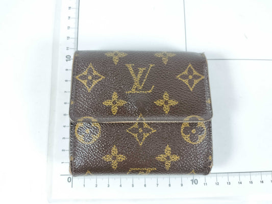 LOUIS VUITTON SP0053 Monogram Louis Vuitton Double Hook Wallet with Initials