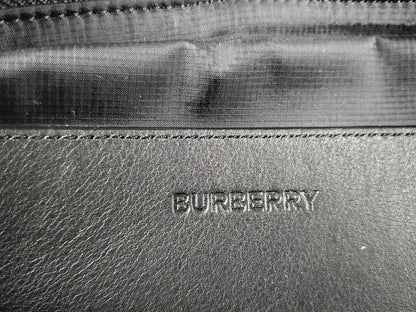 BURBERRY Burberry Nylon Waist Pouch Black Waist Bag 