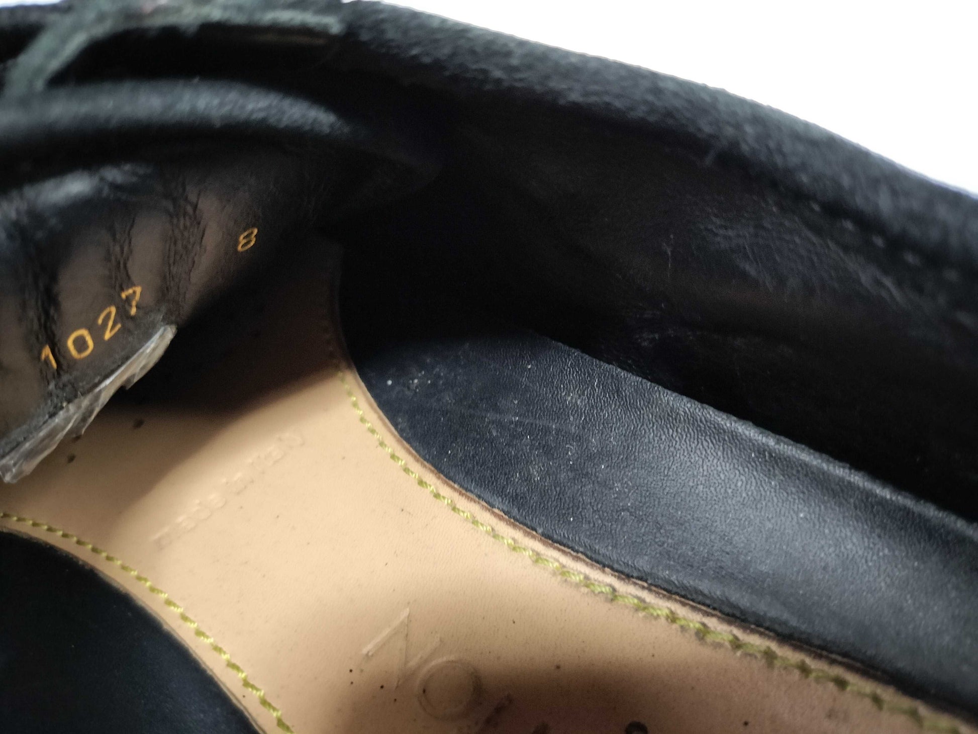 LOUIS VUITTON Louis Vuitton Men's Shoes Black Size 9/43 Sneakers
